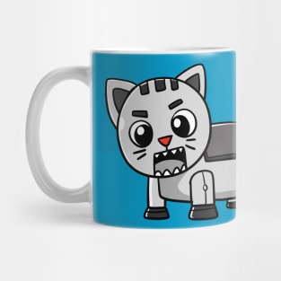 Robot Cat Mug